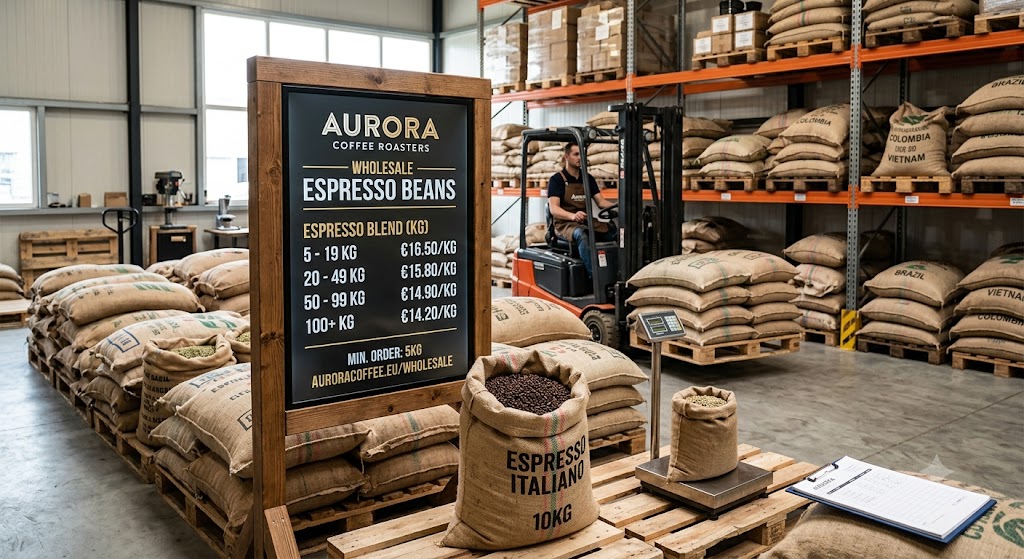 Toptan espresso çekirdeği fiyatları ne kadar?