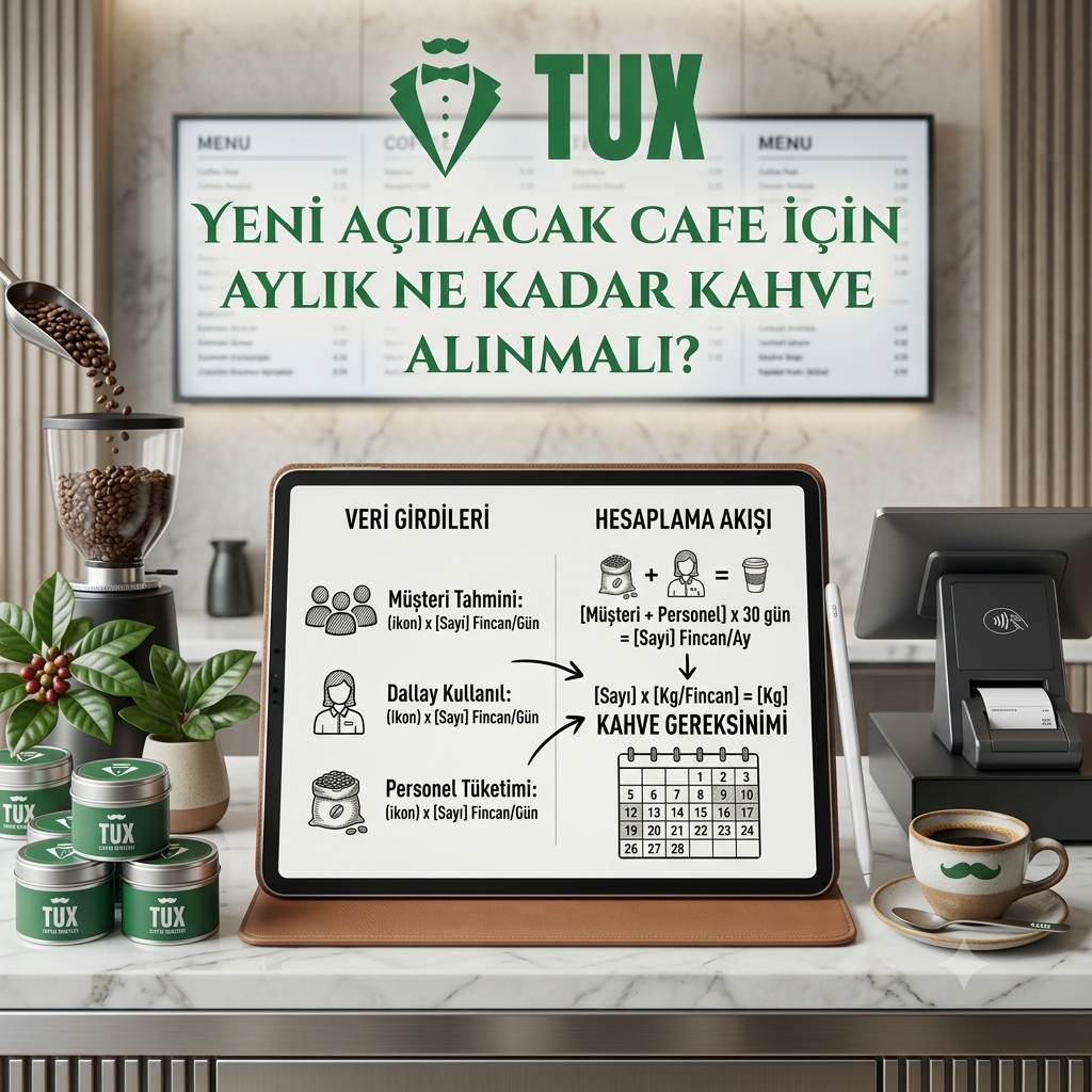 Minimum toptan kahve sipariş miktarı nedir?