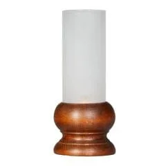 AHŞAP ŞAMDAN (SİYAH, KAHVERENGİ)