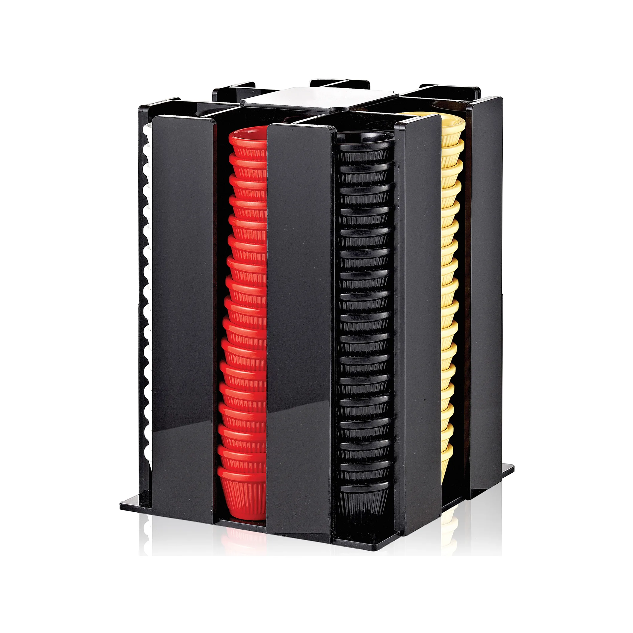 Biradli Groovy Döner Sosluk GRV-SS-06, Kapasite 136 Adet, 6cm