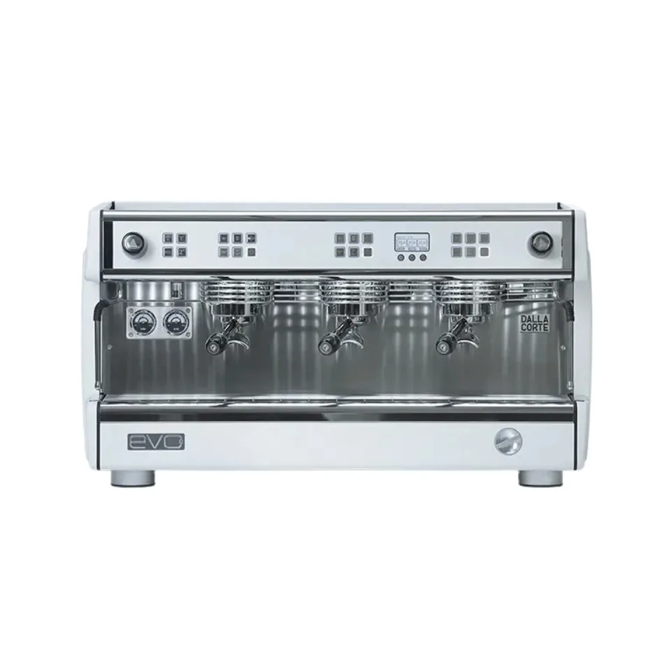 Dalla Corte EVO HV 3 Gruplu Espresso Kahve Makinesi, Beyaz