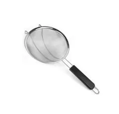 DESTEKLİ ÇELİK SÜT SÜZGECİ (22 cm)