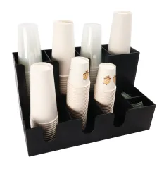 PLASTİK KARTON BARDAK STANDI & ORGANİZATÖR (42*24*23)