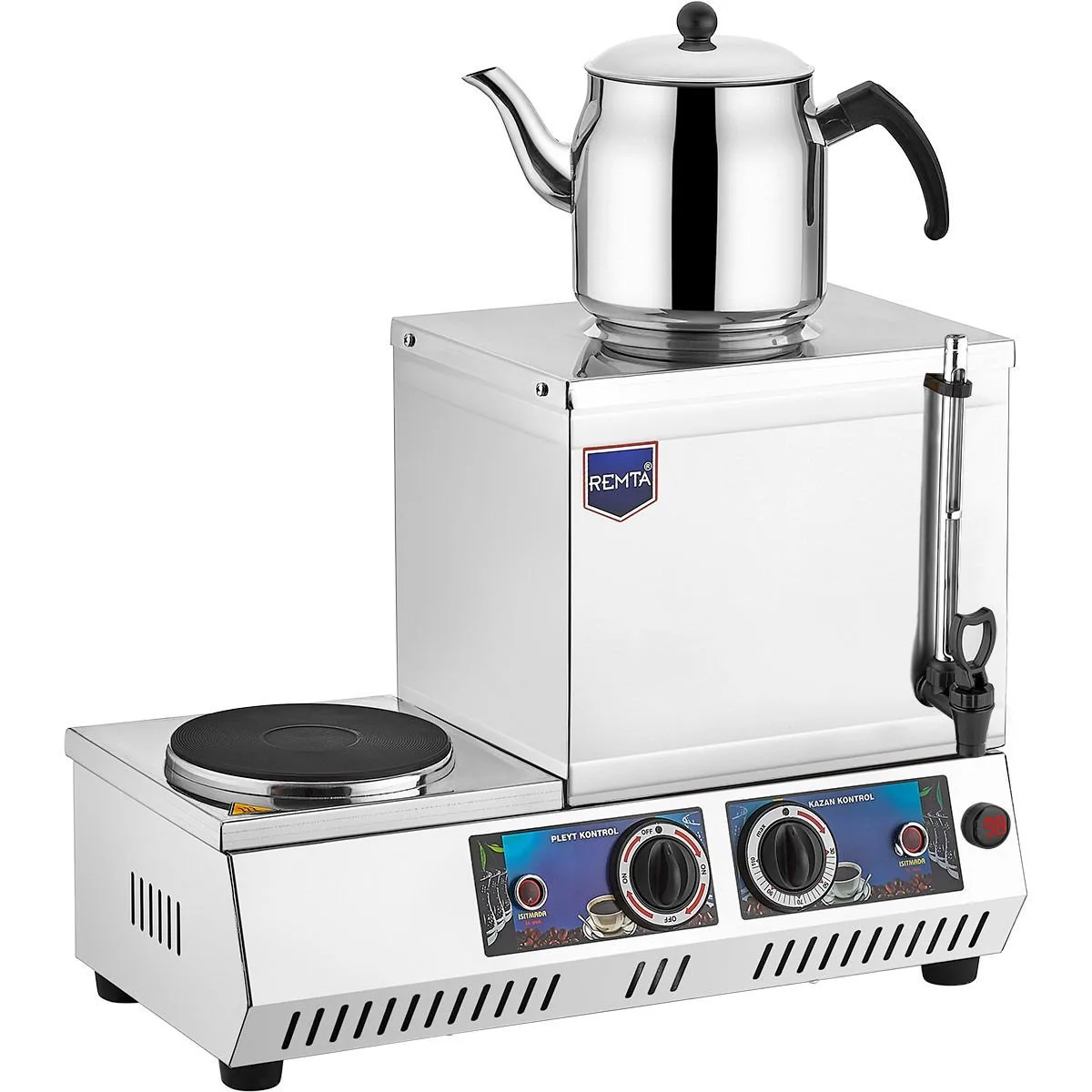 Remta K30 Elektrikli Çay Ocağı 15 Model – 14 Litre